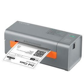 VEVOR Thermal Label Printer, 4x6 Label Printer for Width of 1.57" - 4.25" Labels, w/Auto Label Recognition & Japanese Rohm Printer Head, Thermal Print