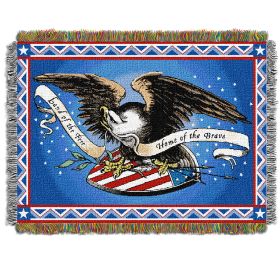 Memorial Day Licensed Holiday 48"x 60" Woven Tapestry Throw by The Northwest Company