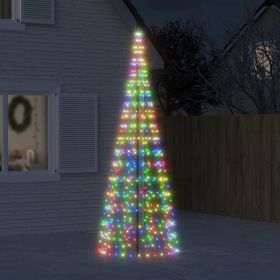 Christmas Tree Light Cone 570 LEDs Colorful 118.1"