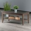 Santino Coffee Table; Oyster Gray