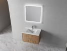 Soft Close Doors Bathroom Vanity With Sink,30 Inch For Small Bathroom,30x18-00630 IMO(KD-Packing)