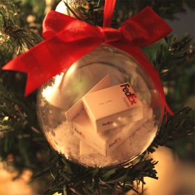 Funny Christmas Ball Ornaments, Mini Hanging Decorations for Family and Friends (Color: Q4)