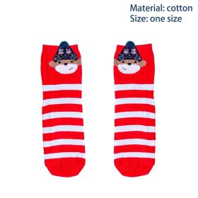 5 Pairs Cotton Christmas Socks Christmas Decoration For Home Christmas Ornament Xmas Gifts Navidad Natal 2022 Decor Socks New Year 2023 (Ships From: China, Color: christmas socks 24)