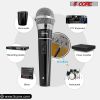 5 Core Premium Handheld Microphone Unidirectional Vocal Dynamic Cardioid Mic W Detachable 10ft XLR Cable Mic Clip Mesh Grille & ON/Off Switch Suited f